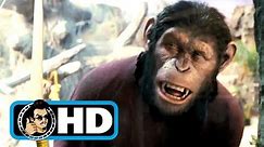 Rise of the Planet of the Apes (2011) Movie Clip - Caesar Left Behind |FULL HD| Andy Serkis