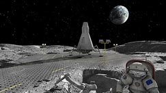 Scientists Are Planning To Melt Roads On The Moon Using Lasers - Here's How