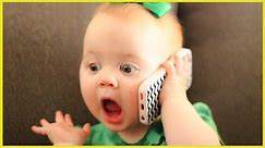 Cutest Babies Talking On The Phone || Funny Moment