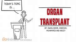 How does the system of organ transplantation work?