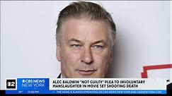 Alec Baldwin enters not guilty plea to new "Rust" shooting charge