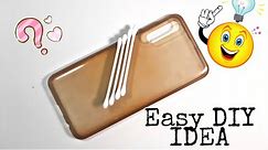 DIY PHONE CASE/ convert old mobile case into new / mobile case painting /DIY mobile cove making