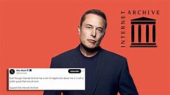 Elon Musk Extends Support To Internet Archive Despite The Differences: ‘Has A Ton Of Negative BS But…’