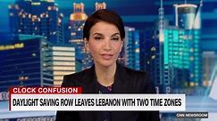 Lebanon is caught between two time zones