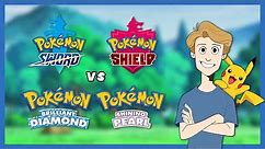 Pokemon Sword & Shield vs Pokemon Brilliant Diamond & Shining Pearl
