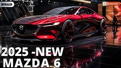 2025 Mazda 6 Unveiled - New Information Details !The future flagship sedan