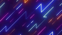 Abstract Neon Lines Live Wallpaper