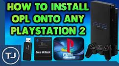 How To Install OPL v0.9.4 Onto Any PS2! (Open PS2 Loader) 2018!
