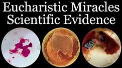 Scientific Evidence of Eucharistic Miracles - Inspired By Carlo Acutis