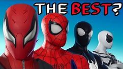 Reviewing every FORTNITE SPIDER-MAN SKIN (and other items)
