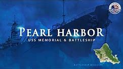 USS Arizona Memorial & Battleship USS Missouri At Pearl Harbor
