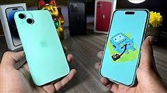 How to make iPhone 15 Plus out of cardboard - very realistic | green colour 💚