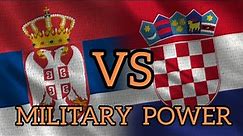 Serbia vs Croatia / 2023 2024 / military power comparison