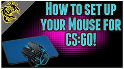 How to set up your Mouse for CS:GO - Mousepad, settings, and sens talk!