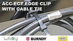 WILEY ACC-ECT Edge Clip with Cable Tie
