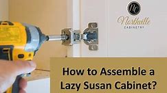 Lazy Susan Cabinet Assembly - How to Assemble a Lazy Susan Cabinet | RTA Cabinet Diy Guide