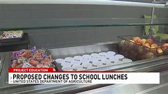 USDA proposes school lunch changes, some concerned students will refuse to eat