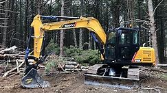 I BOUGHT A NEW EXCAVATOR. SANY SY95. TIME TO PUT IT TO WORK