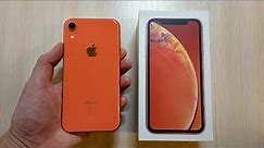 iPhone XR Coral Unboxing