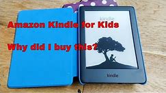Amazon Kindle for Kids - How to Set Up and Review