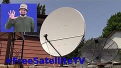 Assembling and Setting up A Free Satellite TV - 120cm (4ft) Ku-Band Solid Offset Dish