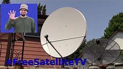 Assembling and Setting up A Free Satellite TV - 120cm (4ft) Ku-Band Solid Offset Dish