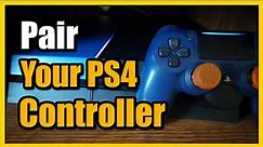 How to Connect your NEW PS4 Controller to PS4 (Fix Not Pairing)