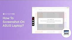 💻 How To Take A Screenshot On Your Asus Laptop (quick tutorial)