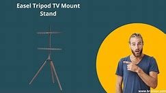 Manhattan - Height adjustable tripod TV mounting stand - 45 to 65 inches
