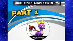 PS3 tutorial - Convert PS2 ISO / BIN files to PS2 Classics / ISO.BIN.ENC file for PKG