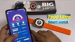 T900 Ultra smart watch unboxing and full setup