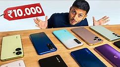 5 Best Smartphones Under ₹10,000 !
