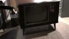 1971 Zenith color television in repair, part 1 of 4