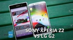 Sony Xperia Z2 vs LG G2