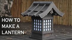 Sakya Zen Studio Handcrafted Japanese Brown Lantern --- 燈籠 Wooden Lantern