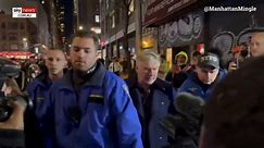 Alec Baldwin confronted by angry pro-Palestine protesters in NYC