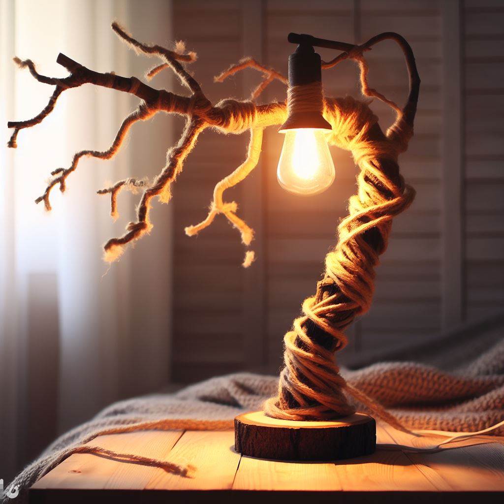BingAI - Light up your life with a tree lamp