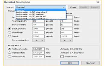 Custom Resolution Utility - CRU screenshot #2