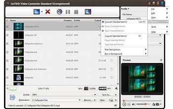 ImTOO Video Converter Standard screenshot #0