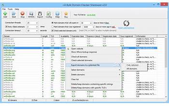 Domain Checker screenshot #2