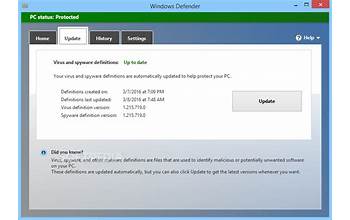 Microsoft Security Essentials Definition Updates screenshot #4