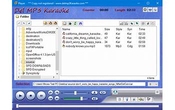 MP3 Karaoke screenshot #1