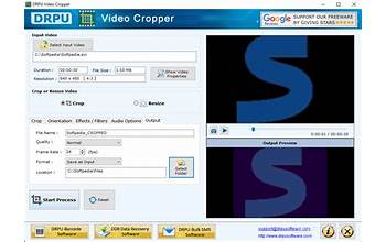 DRPU Video Cropper screenshot #3