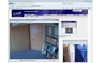 C-MOR Security Surveillance VM Software screenshot #1