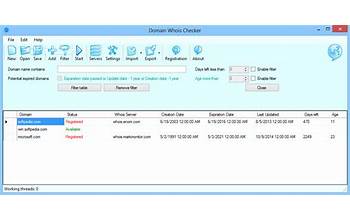 Domain Checker screenshot #1