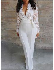 Image result for White Birthday Jumpsuit