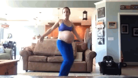 Mia Dancing Pregnant 44