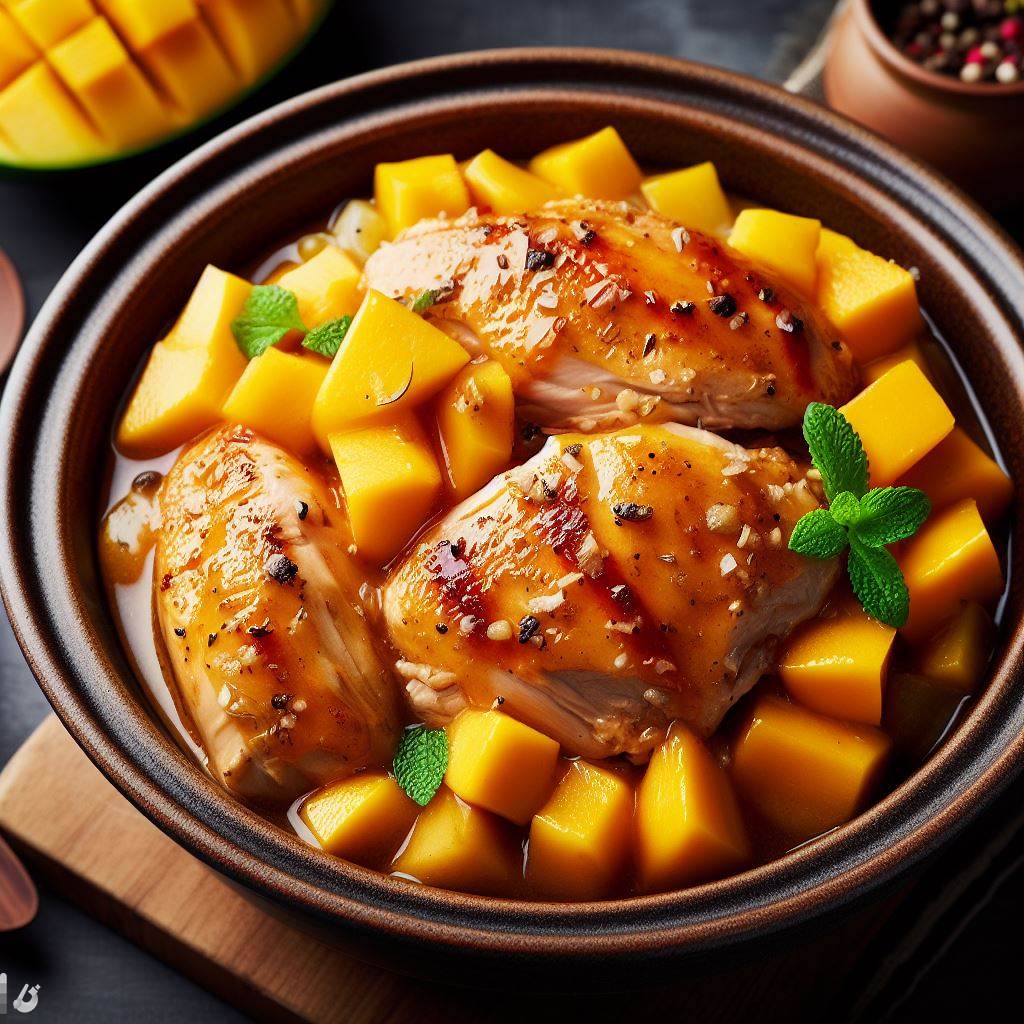BingAI - Tasty Crock Pot Mango Chicken