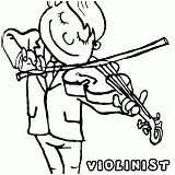 Violinist Designlooter sketch template