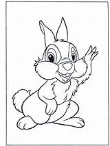 Panpan Bambi Thumper Coloriage Stampertje Tambor Conejo Rabbit Coelho Lapin Pequeno Funnycoloring Cuthbert Crick Colorare Coloriages Ausmalbilder Publicité Lora Winthrop sketch template